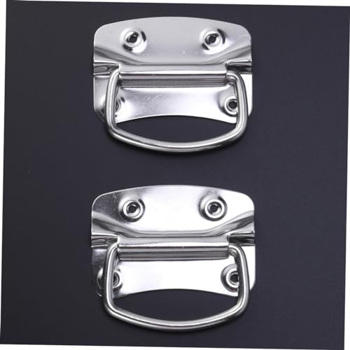 FUNOMOCYA 2 Unidades Alça De Bagagem De Hardware Alça De Peito De Metal Maçaneta Da Porta Do Armário