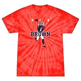 BarleyCone TIE-DYE AJ Brown Air New England Shirt T-Shirt Adult XL