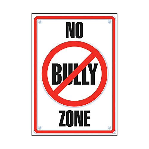 POSTER NO BULLY ZONE 13 X 19