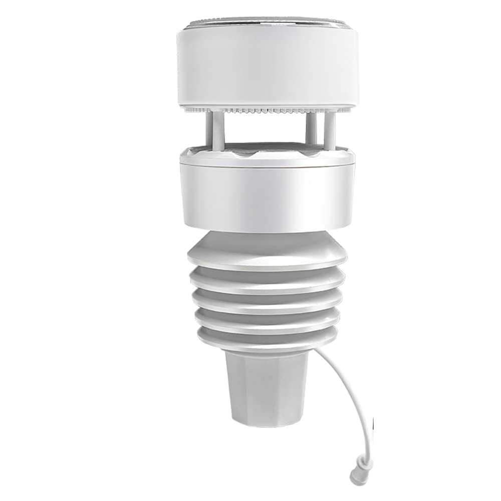 froggit Estación meteorológica inalámbrica HP2000 con sensor exterior 7 en 1 y ultrasonic inalámbrico