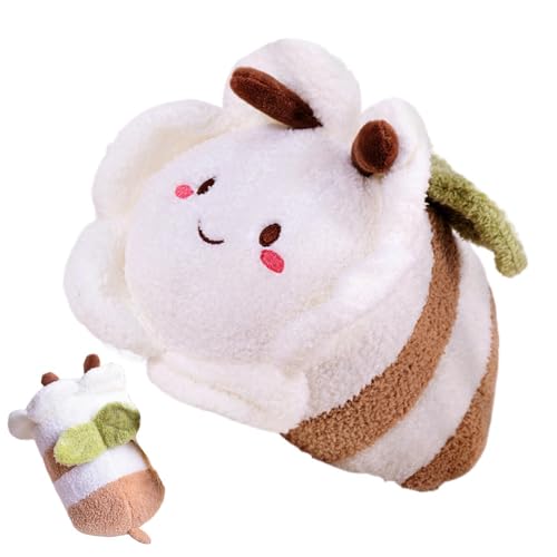 Peluche abeille décorative pour canapés, voitures et bureaux modernes