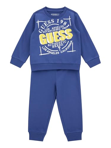 GUESS Boys Eco French Terry Sweatshirt and Sweatpants