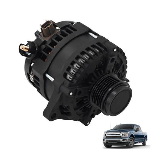 VANPERT FL3Z10346B 12V 300Amp Alternator High Output Compatible with Ford F150 2.7L 3.3L 3.5L 2015-2020 Replace 44005 FL3Z10346F