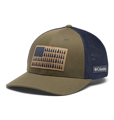 Image of Columbia Unisex Adult PFG Logo Mesh Ball Cap