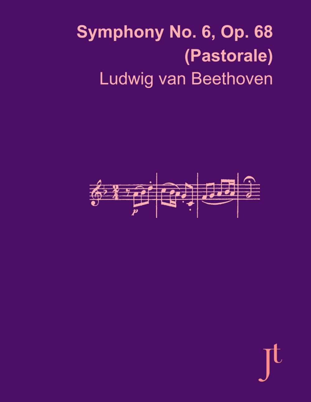 Beethoven Symphony No. 6, Op. 68 (Pastorale): Full sheet music score for study and review