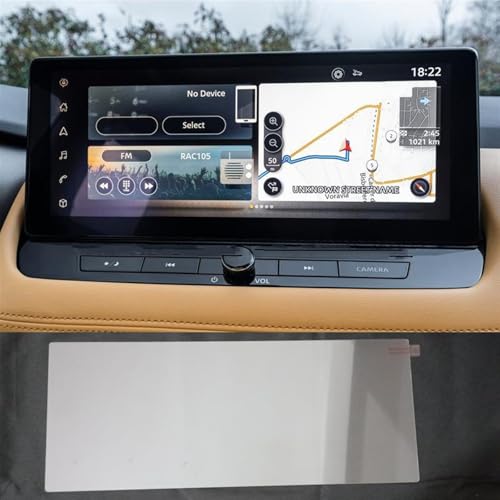 Écran navigation GPS Nissan Qashqai J11 X-Trail protégé avec ce verre trempé 12,3 pouces