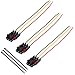 UNIGT 3 PCS 24-inches Pulse Power Plug Pigtail Connector for 2018-2019 Polaris Ranger Crew XP 1000 RS1 General Bus Bar Power Harness Pigtail Connector - 14 Gauge