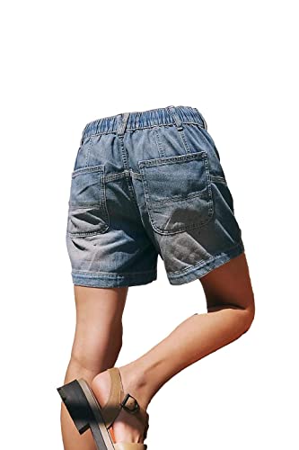 Free People Women's Second Chances Pull-On Shorts, Electric (As1, Alpha, X_S, Regular, Regular) #TOP4