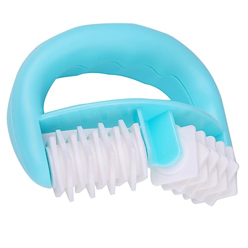 SEWOART Body Massage Roller Mitt Massage Roller Plastic Blue Pp TPE 13.5x8.5cm Blood Flow Relief