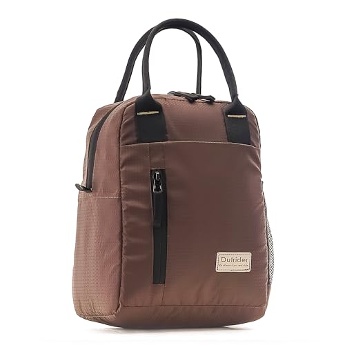 Image of Outrider Jumbo Lunch Bag,Lunch Bag for Office Men, Women and Kids, Quality Tiffin Bag for School, Picnic, Work, Carry Bag for Lunch Box