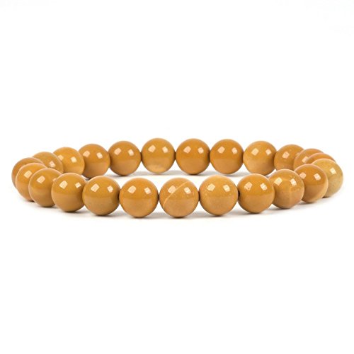 Bracelet perles rondes 8 mm le cadeau unisexe idéal pour toutes les occasions
