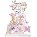Joyoldelf Lot de 19pcs Decoration Gateau Anniversaire, Deco Gateau Anniversaire avec 18e Topper Happy Birthday, Decoration Gateau Anniversaire Fille - Papillon Comestible pour Gateau