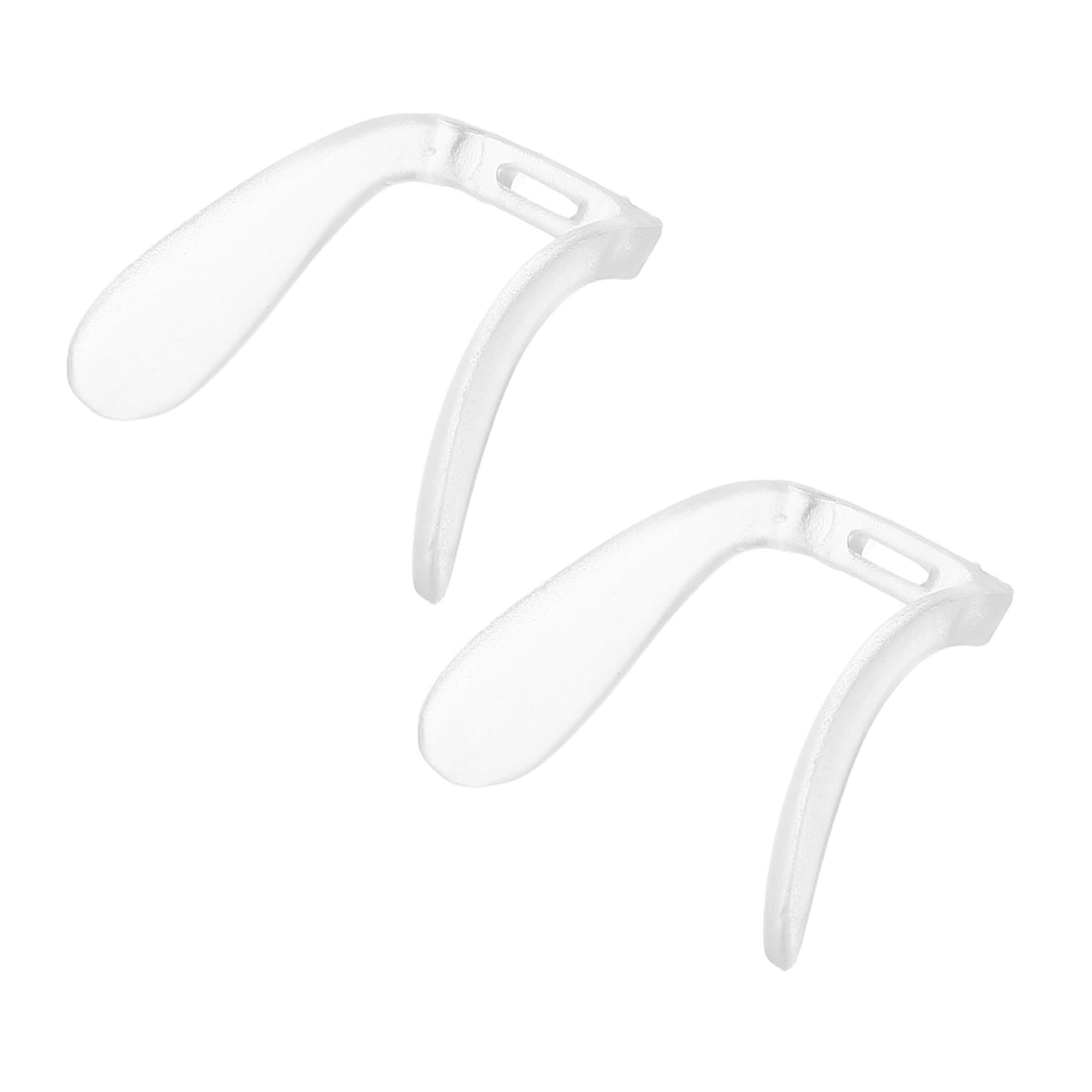 Healeved 2pcs Nose Pads for Glasses Ergonomic Replacement Nose Cushions Anti-Slip Eyeglass Nose Rests for Comfortable Fit Easy Installation for