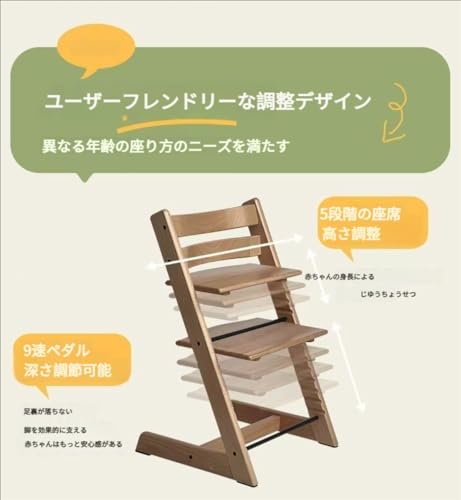 ベビーチェア ハイチェア - 画像 3