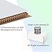 MEBRUDY 6x4x2 Inches Shipping Boxes Pack of 50, Small Corrugated Cardboard Box for Mailing Mailer Packing, White