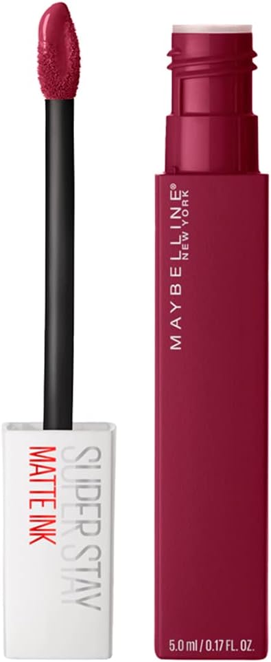 NEW YORK Super Stay Matte Ink Liquid Lipstick (115-Founder, 5ml) with Beauty Blender (2 Items in the set)