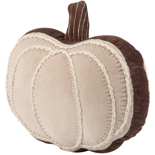 Primitives by Kathy Pumpkin Shaped Velvet Pillow