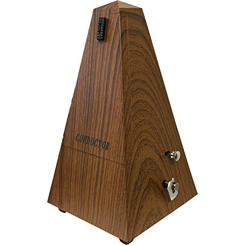 Metrônomo Mecânico Conductor Maelzel Pyramidal Mogno