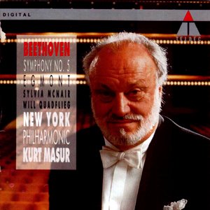 Beethoven : Symphony No.5,OP.67 - Egmont, OP.84 [Audio CD] New York Philharmonic - Kurt Masur and Ludwig Van Beethoven (1770-1827)
