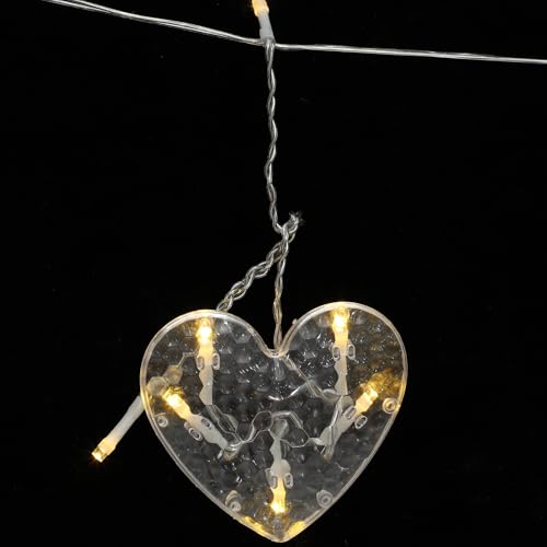 Guirlande lumineuse LED cœur idée cadeau originale décoration fête
