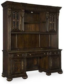 La Bella Vita Credenza Desk with Hutch