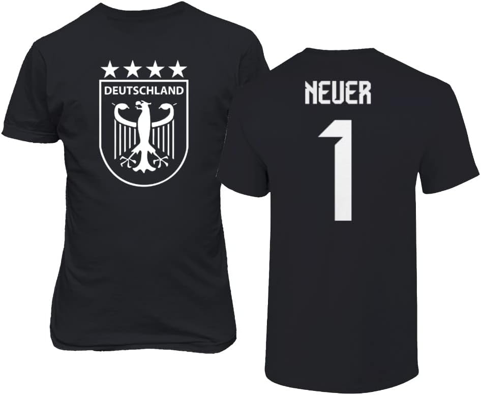 Germany Soccer Fans #1 Neuer Football Gift Adult Unisex T-Shirt