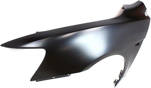 Miniatura 4 de Para Mitsubishi Lancer 2010 2011 guardabarros delantero lado del conductor  Con orificio de luz de señal de giro  Reemplazo para 5220C527, MI1240170