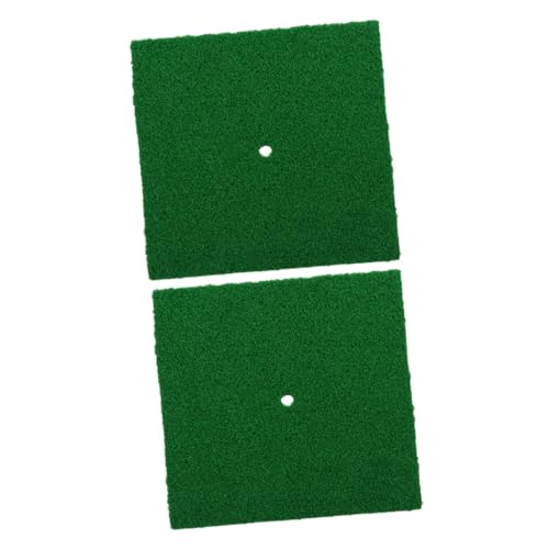 NULYLU Golf Swing Mat Set 2pcs Hitting Mat Golf Practice Pad Indoor Golfing Equipment