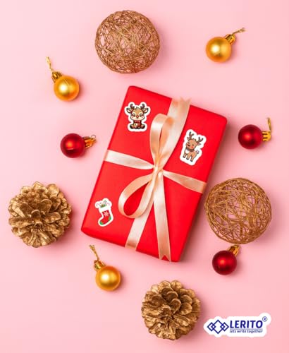 Image of Christmas Stickers - Vinyl Decals | Waterproof Stickers for Laptops, Water Bottles, Bikes