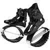 Kangaroo Jump Shoes High Bounce Moon Shoes Adult Teen Unisex Fitness Workout Training Running Boots, 30-38 EU Load 20-70 Kg