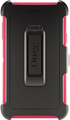OtterBox Samsung Galaxy Note 4 Case Defender Series - Neon Rose (Whisper White/Blaze Pink) Only for Galaxy Note 4