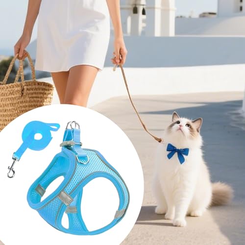 Arnés reflectante para perros pequeños que evita tirones y escapes 8