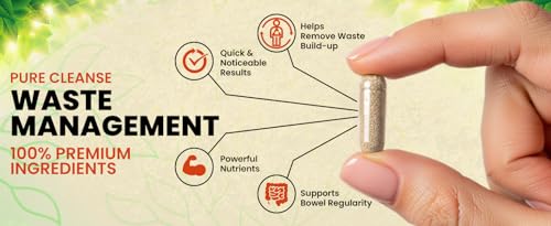 Foto de ASTRALYTE Renacimiento de colon - Clean Reset - Programa de desintoxicación de colon - CASCARA Sagrada- Hoja de sena - Cáscara de PSYLLIUM - Linaza - Aloe Vera - Estimulador del intestino inferior (imagen 4)