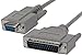 SF Cable, 3ft DB9 Female to DB25 Male Modem Cable