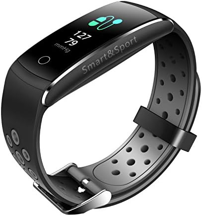 Sadun Fitness Tracker Color Screen, HD Screen IP68 Waterproof Smart Bracelet Wristband Activity Tracker Heart Rate Monitor Sleep Tracker Pedometer Calorie Counter Sports Watch Wristband