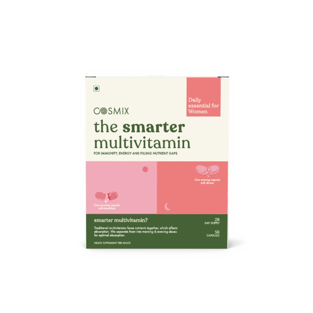 Cosmix The Smarter Multivitamin for Women 40+ | AM-PM System with Shatavari & Hadjod | Menopause, Bone & Hormone Support | Vegan, Bioavailable, Clean — Amazon image 10