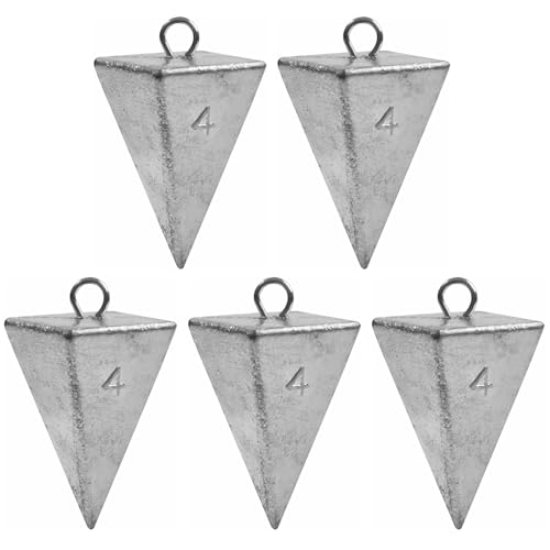 Poids de pêche pour surfcasting et courant OROOTL plomb pyramide mer et rivière