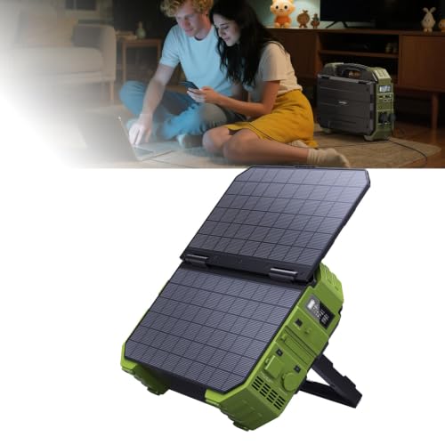 Built‑in Foldable Solar Panel