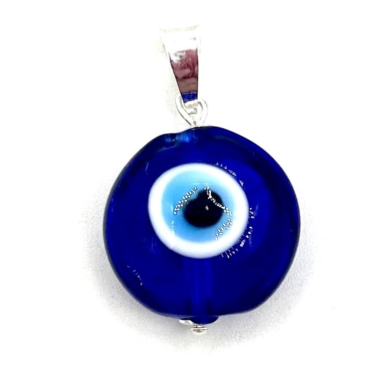 COLGANTE OJO TURCO PLATA DE LEY (COLGANTE OJO)