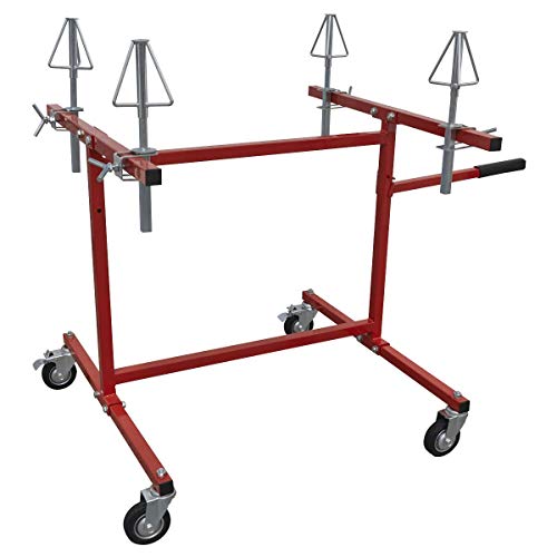 Sealey MK74 Alloy Wheel Repair/Painting Stand - 4 Wheel Capacity