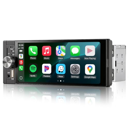AINAVI AINAVI 6.36“ Single Din Touchscreen Car Stereo