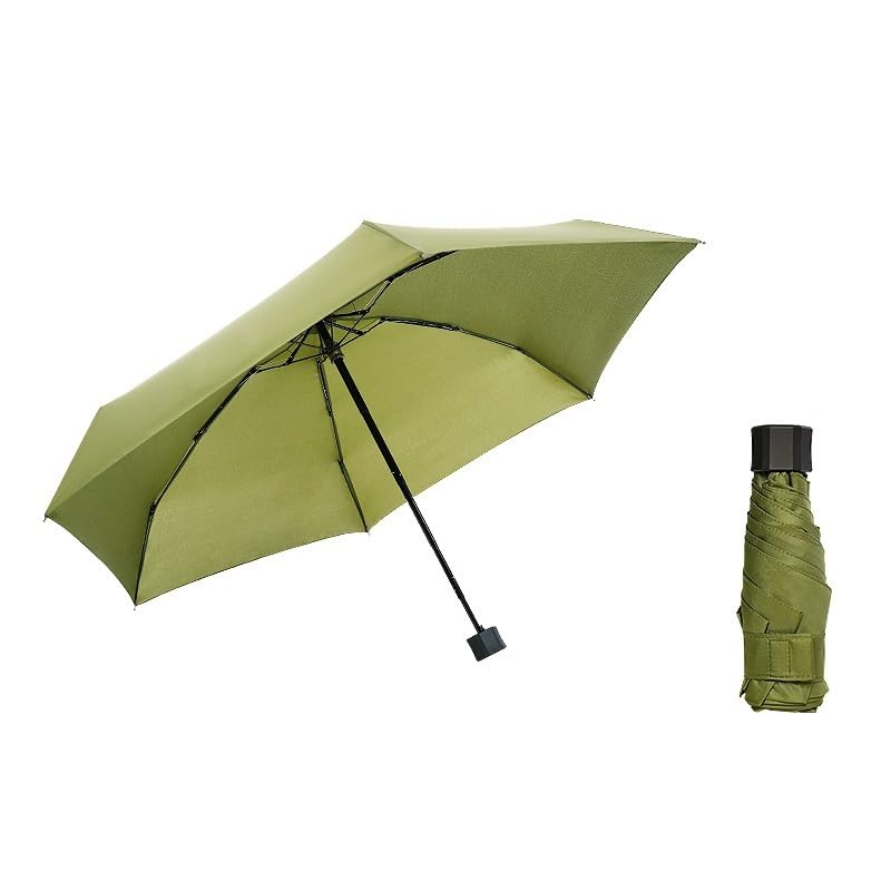 RENEESME Umbrellas For Rain Travel Umbrella, Light Umbrella, Plaid Pocket Umbrella, Creative Small Manual Umbrella Strong Umbrella For Wind And Rain(Color:B)