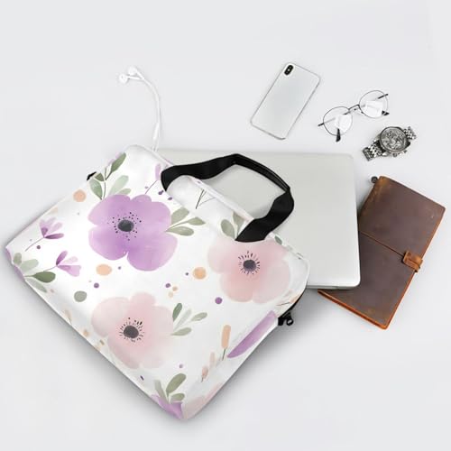 Funda para portátil ALAZA 13-15.6 pulgadas con estampado morado miniatura 6