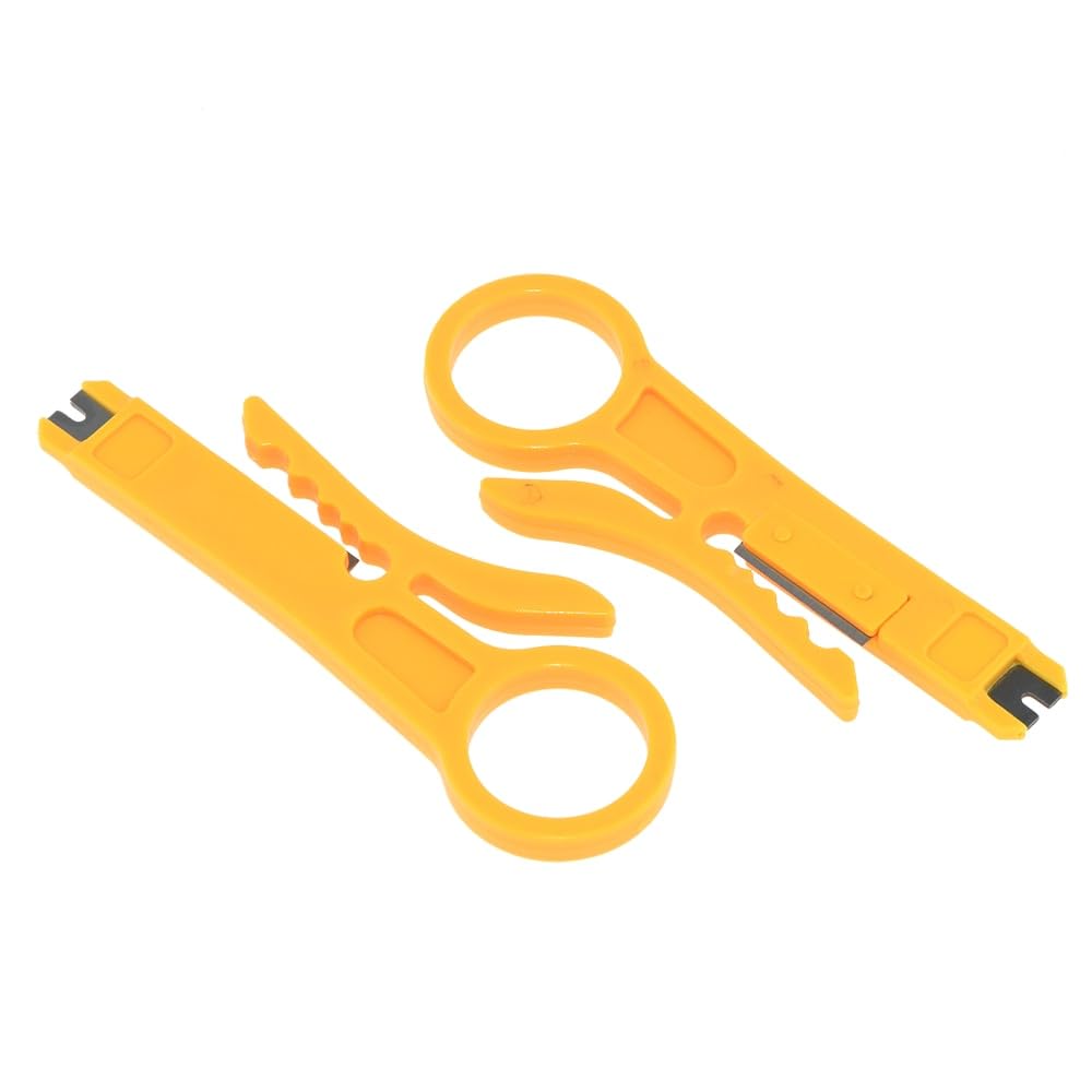 Crafts Haveli Stripping Module Network cable Wiring knife Simple and Practical Wiring Tool Small Yellow 2 Pc (B0C7XST8NB) Amazon Price History, Amazon Price Tracker