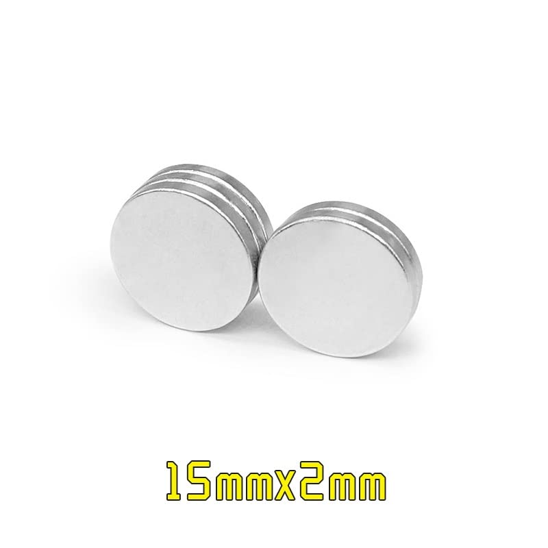 5/10/20/50/100/150PCS 15x2 Neodymium Disc 15mmx2mm Permanent Small Round 15x2mm Thin Search 15 * 2 Magnets(150PCS)