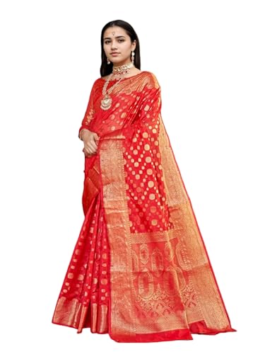 Sari bordado Kutchi rosa y naranja de georgette puro medio y medio amarillo