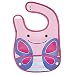 Skip Hop Zoo Infant and Toddler Tuck-Away Bib, Blossom Butterfly, Multi