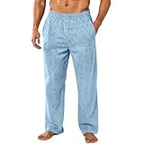 Polyvalent & Agréable à Porter : Ce pantalon chaud pour homme est idéal en bas de pyjama, en pantalon de détente ou en vêtement d’intérieur. Disponible en plusieurs couleurs, il complète parfaitement une garde-robe de maison confortable.