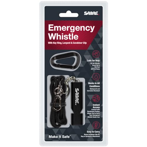 Sifflet de sécurité SABRE anti-agression et alerte d'urgence - 2