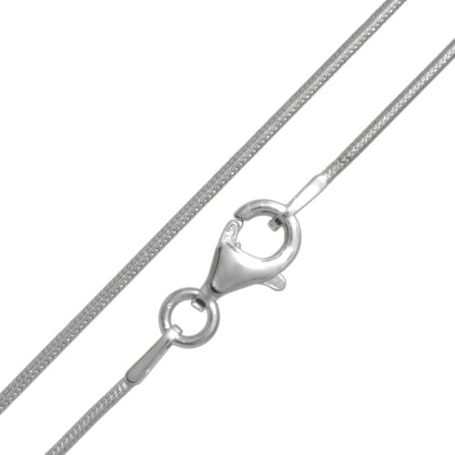 Melina 1900043 - Collar de plata de ley con cadena de serpiente (45 cm)